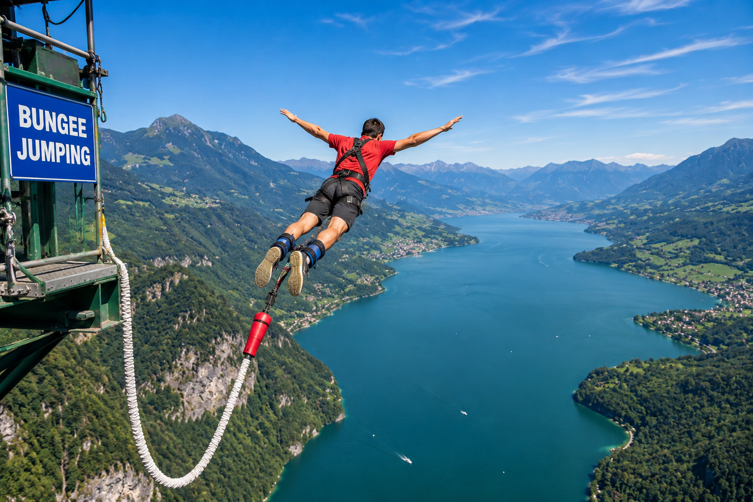  Bungee Jumping in Rishikesh 